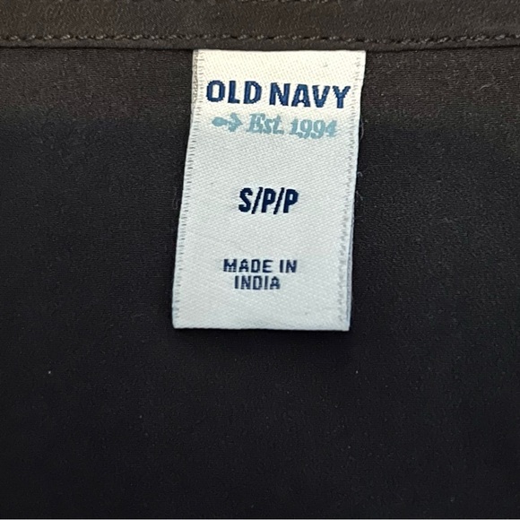 Women’s Black Sequin Flowy Blouse Sleeveless Tank Top Shirt Size S - Picture 4 of 5